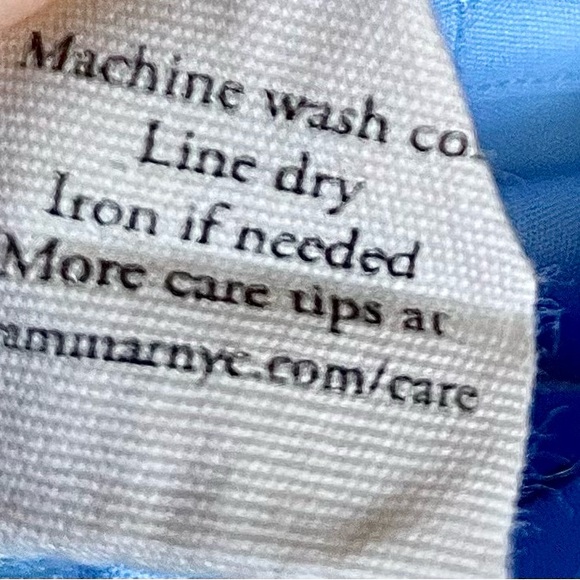 Grammar NYC The Preposition Shirt Sky Blue Size 12 - Picture 6 of 6